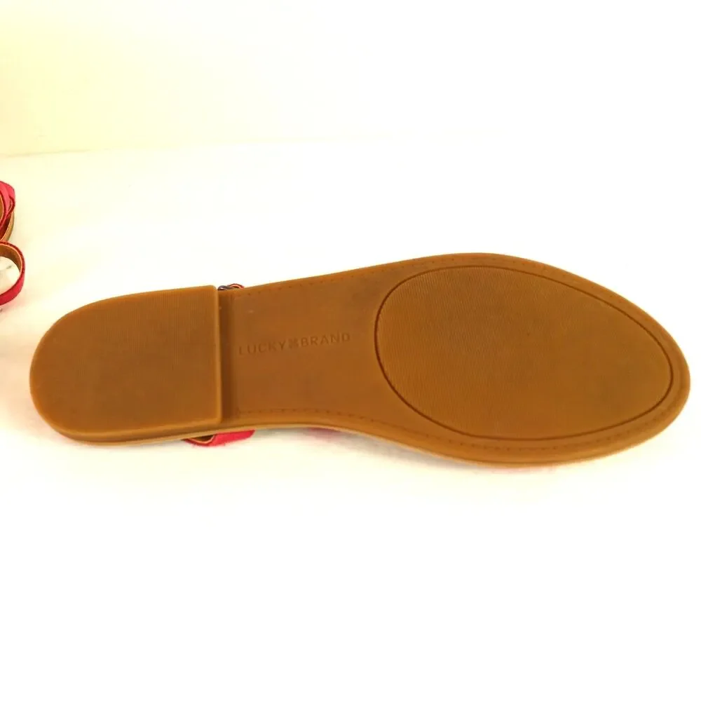 Lucky Brand Slingback Strappy Open Toe Sandal